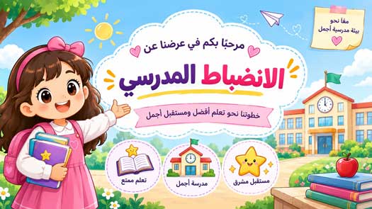 عرض بوربوينت عن الانضباط المدرسي