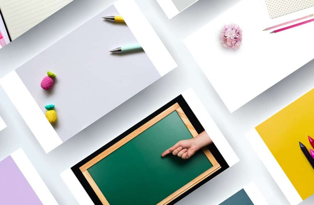 Educational PowerPoint backgrounds for kids