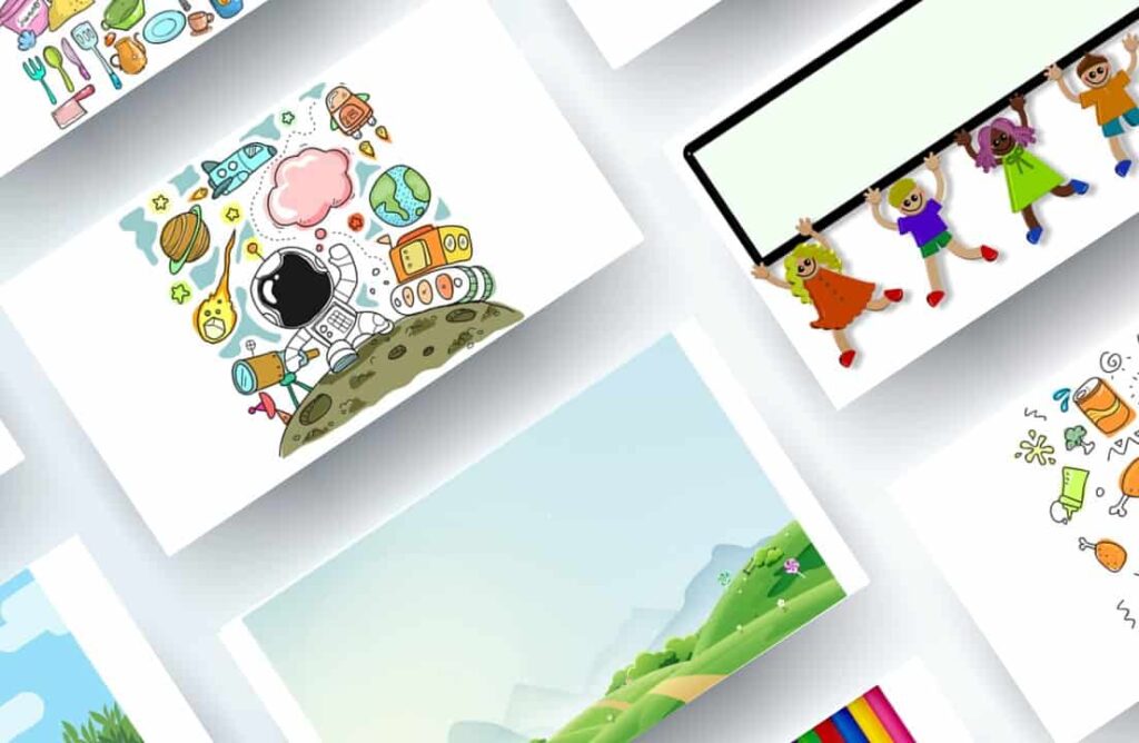 PowerPoint backgrounds for kids