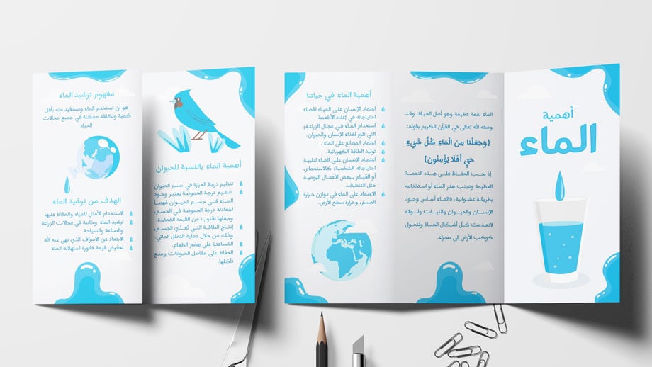 مطوية عن الماء