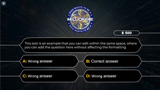 who wants to be a millionaire powerpoint template free