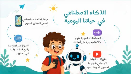 PowerPoint-Präsentation über künstliche Intelligenz für Kinder
