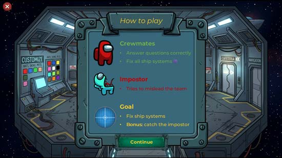 among us powerpoint game free