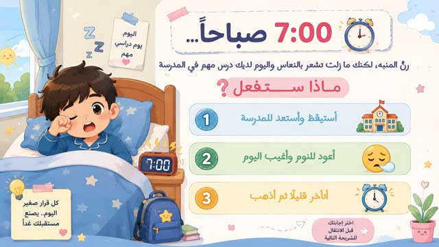 عرض بوربوينت عن الغياب المدرسي