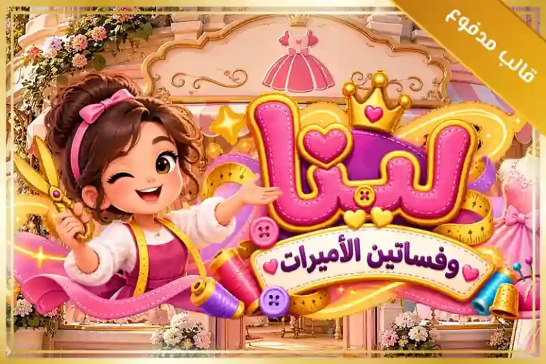 لينا وفساتين الأميرات 👗✨