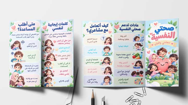مطوية عن الصحة النفسية